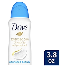 Dove Advanced Care Dry Spray Nourished Beauty, Antiperspirant Deodorant, 3.8 Ounce