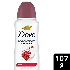 Dove Dry Spray Antiperspirant Deodorant Revive, 3.8 Ounce