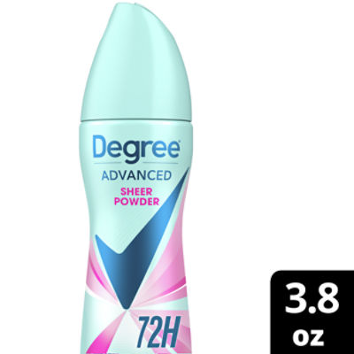 Degree Advanced Sheer Powder Dry Spray Antiperspirant Deodorant, 3.8 oz