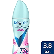 Degree Advanced Sheer Powder Dry Spray Antiperspirant Deodorant, 3.8 oz