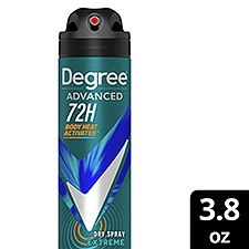 Degree Men Advanced Antiperspirant Deodorant Dry Spray Extreme 3.8 oz