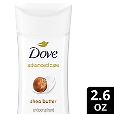 Dove Advanced Care Shea Butter, Antiperspirant Deodorant, 2.6 Ounce
