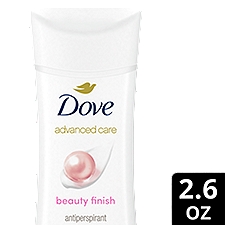 Dove Advanced Care Antiperspirant Deodorant Stick Beauty Finish, 2.6 oz