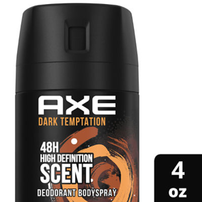 AXE Body Spray Deodorant Dark Temptation 4.0 oz, 4 Ounce