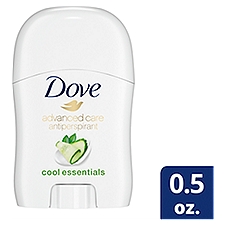 Dove Advanced Care Cool Essentials Antiperspirant Deodorant, 0.5 oz, 0.5 Ounce