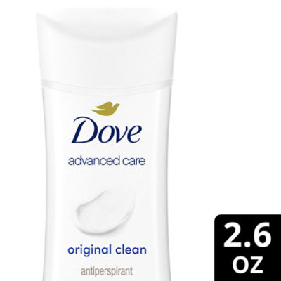 Dove Advanced Care Original Clean Antiperspirant Deodorant, 2.6 oz, 2.6 Ounce