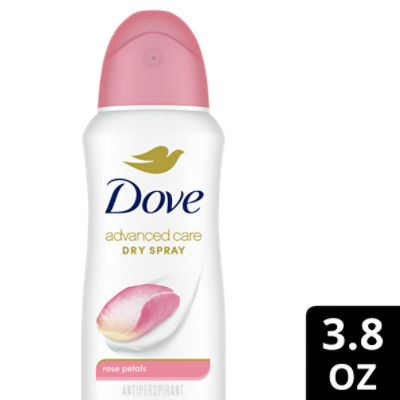 Dove Advanced Care Antiperspirant Deodorant Spray Rose Petals 3.8 oz