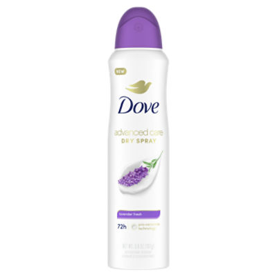 Dove Advanced Care Dry Spray Lavender Fresh, Antiperspirant Deodorant