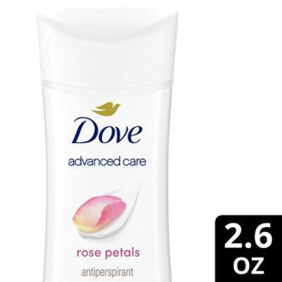 Dove Advanced Care Rose Petals Antiperspirant Deodorant, 2.6 oz