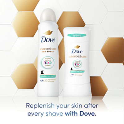 Dove Advanced Care Invisible Sheer Cool Antiperspirant Deodorant, 2.6 oz