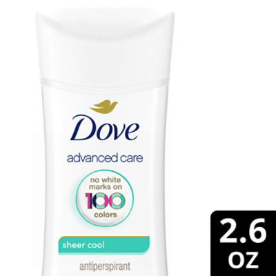 Dove Advanced Care Invisible Sheer Cool Antiperspirant Deodorant, 2.6 oz, 2.6 Ounce