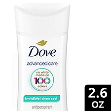 Dove Advanced Care Antiperspirant Deodorant Stick Sheer Cool 2.6 oz