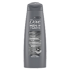 Dove Men+Care Charcoal Shampoo, 12 Ounce