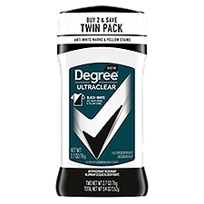 Degree Men UltraClear Black+White Antiperspirant Deodorant, 5.4 Ounce