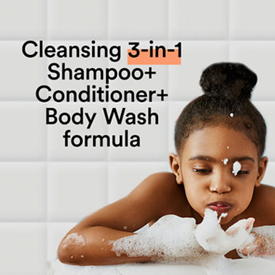 Suave Kids Watermelon Wonder 3 in 1 Shampoo + Conditioner + Body Wash, 18 fl oz