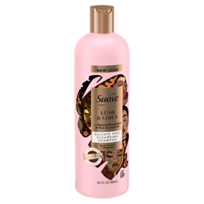 Suave Pink & Sulfate Free Shampoo, 16.5 fl oz