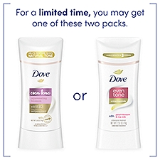 Dove Even Tone Rejuvenating Blossom Antiperspirant, 2.6 oz