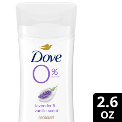 Dove 0 Aluminum Deodorant Stick Lavender and Vanilla 2.6 oz ShopRite
