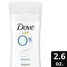 Dove 0% Aluminum Deodorant Stick Sensitive 2.6 oz, 1