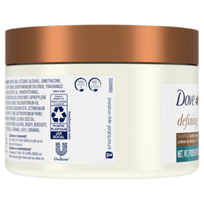 Dove Finishing Hair Gel, Amplified Textures, Frizz Control, with