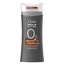 Dove Men+Care 0% Deodorant Stick Sandalwood+Orange 2.6oz