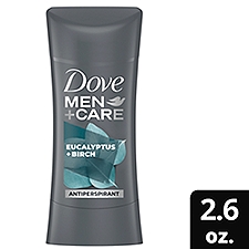 Dove Men+Care Antiperspirant Deodorant Eucalyptus + Birch 2.6 OZ, 2.6 Ounce