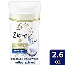 Dove Ultimate Coconut & Sandalwood Antiperspirant Deodorant, 2.6 oz