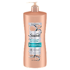 Suave 2 in 1 Shampoo and Conditioner, Micellar Infusion, 28 Fluid ounce
