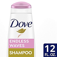 Dove Shampoo Endless Waves 12 oz, 12 Fluid ounce