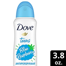 Dove Teens Dry Spray Antiperspirant Deodorant Blue Raspberry, 3.8 oz