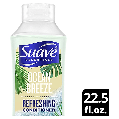 Suave Essentials Ocean Breeze Refreshing Conditioner Family Size, 22.5 fl oz