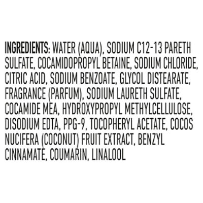 Suave ESSENTIALS Tropical Coconut Nourishing Shampoo Family Size, 22.5 fl oz