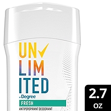 Degree Unlimited Antiperspirant Deodorant Fresh 2.7 oz