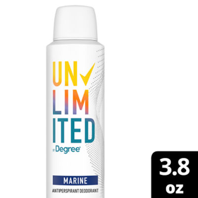 Degree Unlimited Antiperspirant Deodorant Marine 3.8 oz