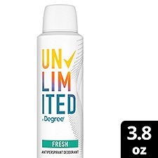 Degree Unlimited Antiperspirant Deodorant Fresh 3.8 oz