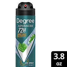 Degree Men Antiperspirant Deodorant Dry Spray Icy Mint 3.8 oz