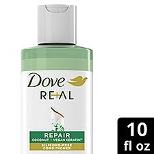 Dove RE+AL Bio-Mimetic Care Conditioner Repair Coconut + Vegan Keratin 10 oz