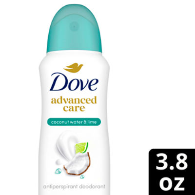 Dove Advanced Care Coconut Water & Lime Antiperspirant Deodorant, 3.8 oz