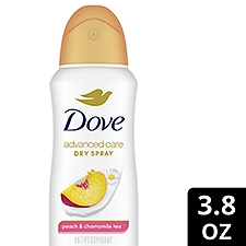 Dove Advanced Care Antiperspirant Deodorant Spray Peach & Chamomile Tea 3.8 oz