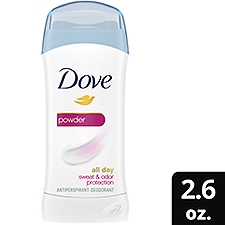 Dove Invisible Solid Antiperspirant Deodorant Stick Powder, 2.6 oz, 2.6 Ounce