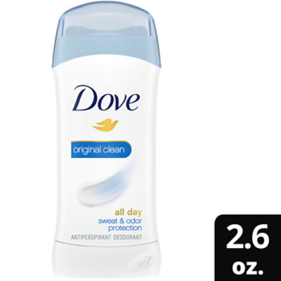 Dove Invisible Solid Antiperspirant Stick Original Clean, 2.6 oz