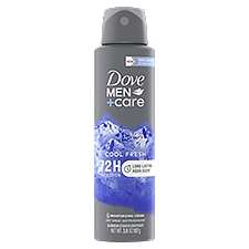 Dove Men+Care Cool Fresh Dry Spray, Antiperspirant, 3.8 Ounce