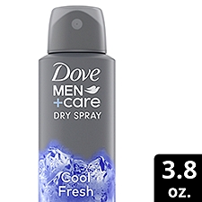 Dove Men+Care Antiperspirant Deodorant Dry Spray For Men Cool Fresh 3.8 oz