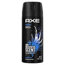 Axe Dual Action Phoenix, Body Spray Deodorant, 4 Ounce