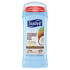 Suave Solid Antiperspirant Deodorant Coconut, 2.6 Ounce
