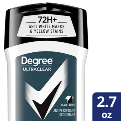 Degree Men UltraClear Antiperspirant Deodorant Black+White 2.7oz