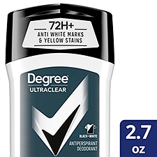 Degree Men UltraClear Antiperspirant Deodorant Black+White 2.7oz