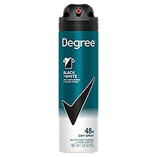 Degree Men UltraClear Black+White Antiperspirant Deodorant Dry Spray, 3.8 Ounce