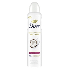 Dove Advanced Care Dry Spray Antiperspirant Deodorant Caring Coconut 3.8 oz