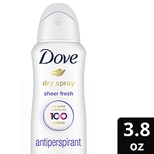Dove Advanced Care Invisible Dry Spray Antiperspirant Deodorant Sheer Fresh 3.8 oz